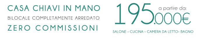 Appartamento arredato a partire da 195.000€